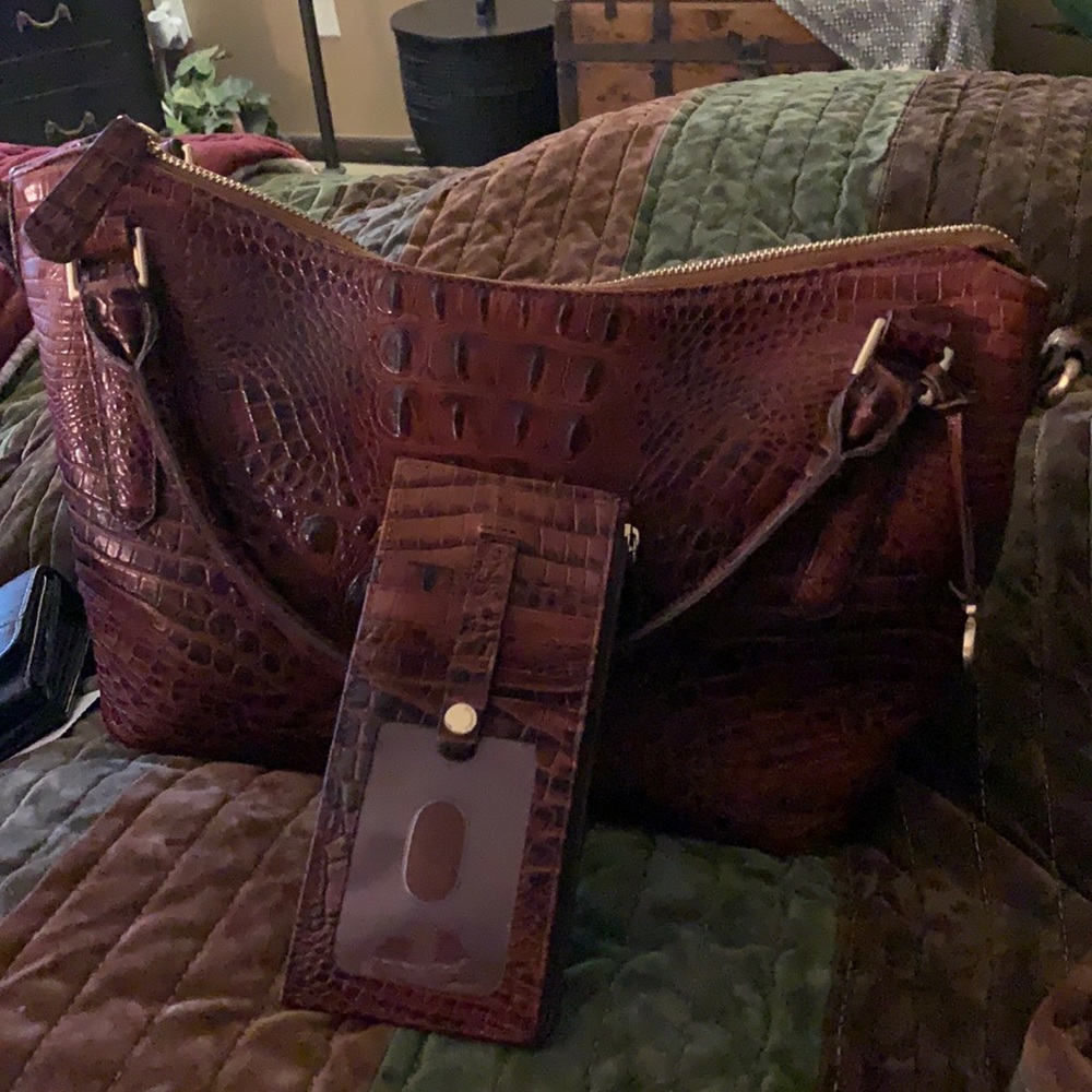 Brahmin handbag and card holder